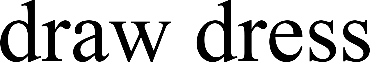 draw dress